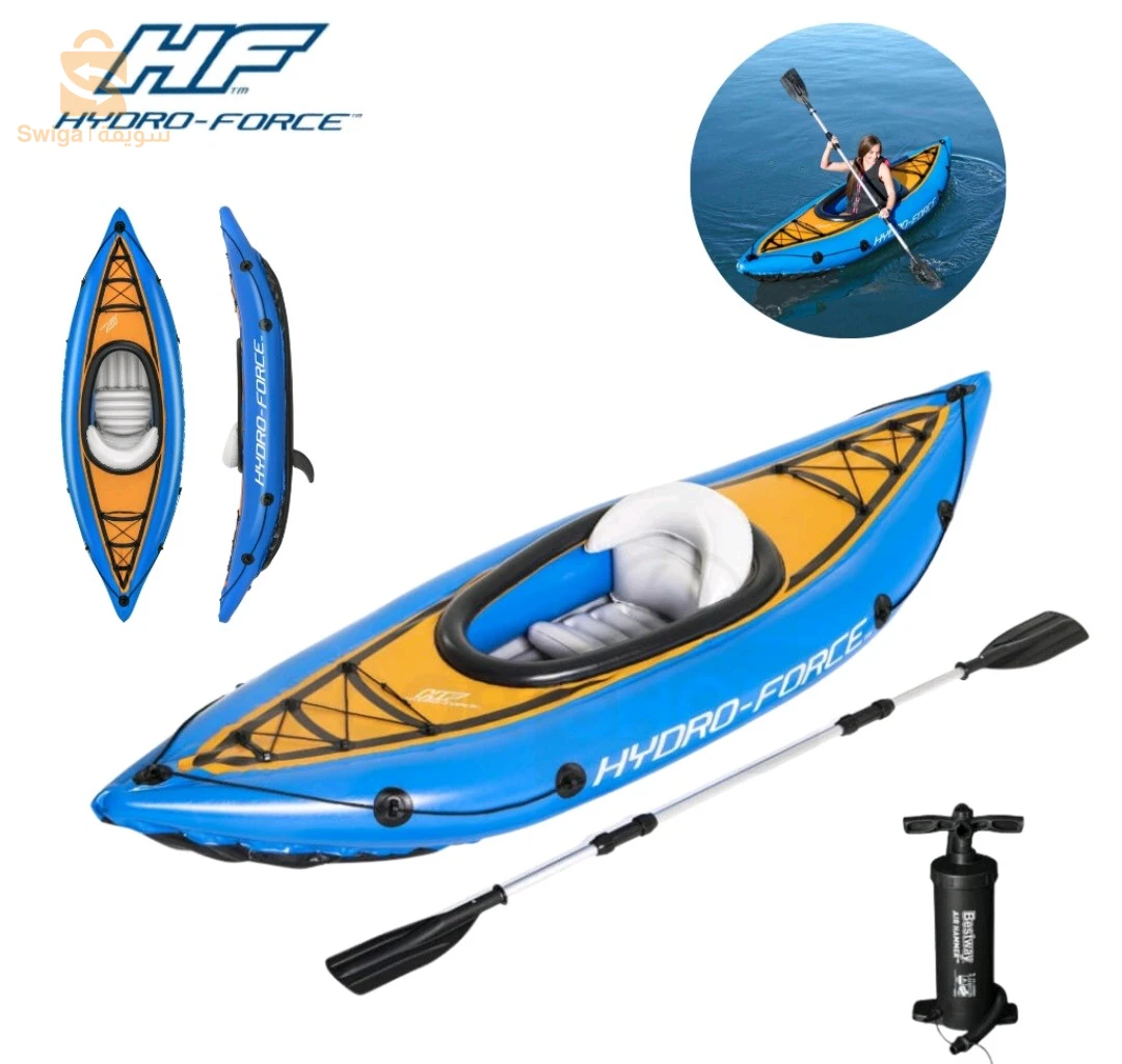 Hydro-Force Cove Champion Kayak Gonflable 275 x 81cm Bestway#65115