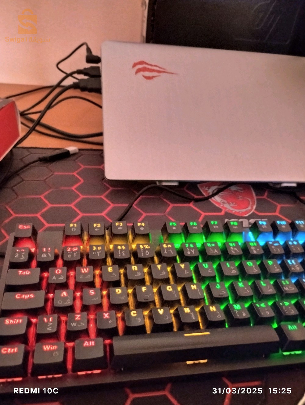 clavier mécanique gaming 
RGB 🚥