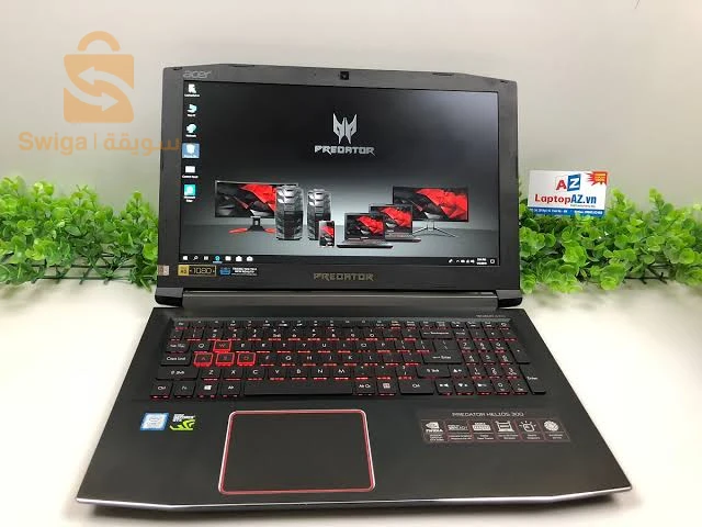 Yassin pc 
PREDATOR HELIOS 300

• Processeur: I7-7700HQ • 
Memoire vive: 16 GB 2400 MHZ • 
Stockage: 256 SSD  • 
Carte Graphique INTEL HD GRAPHICS 630 +NVIDIA GEFORCE GTX 1060  (GB) GDDR6• 
 
Moniteur: 17'3" ( 1920 x 1080 ) FULL HD• 
Interfaces : USB C • WIFI/ BLUETOOTH/ WEB CAM 
• System d'exploitation: WINDOWS 11 PRO 
  
Prix:85000 DA

sidi kada mascara