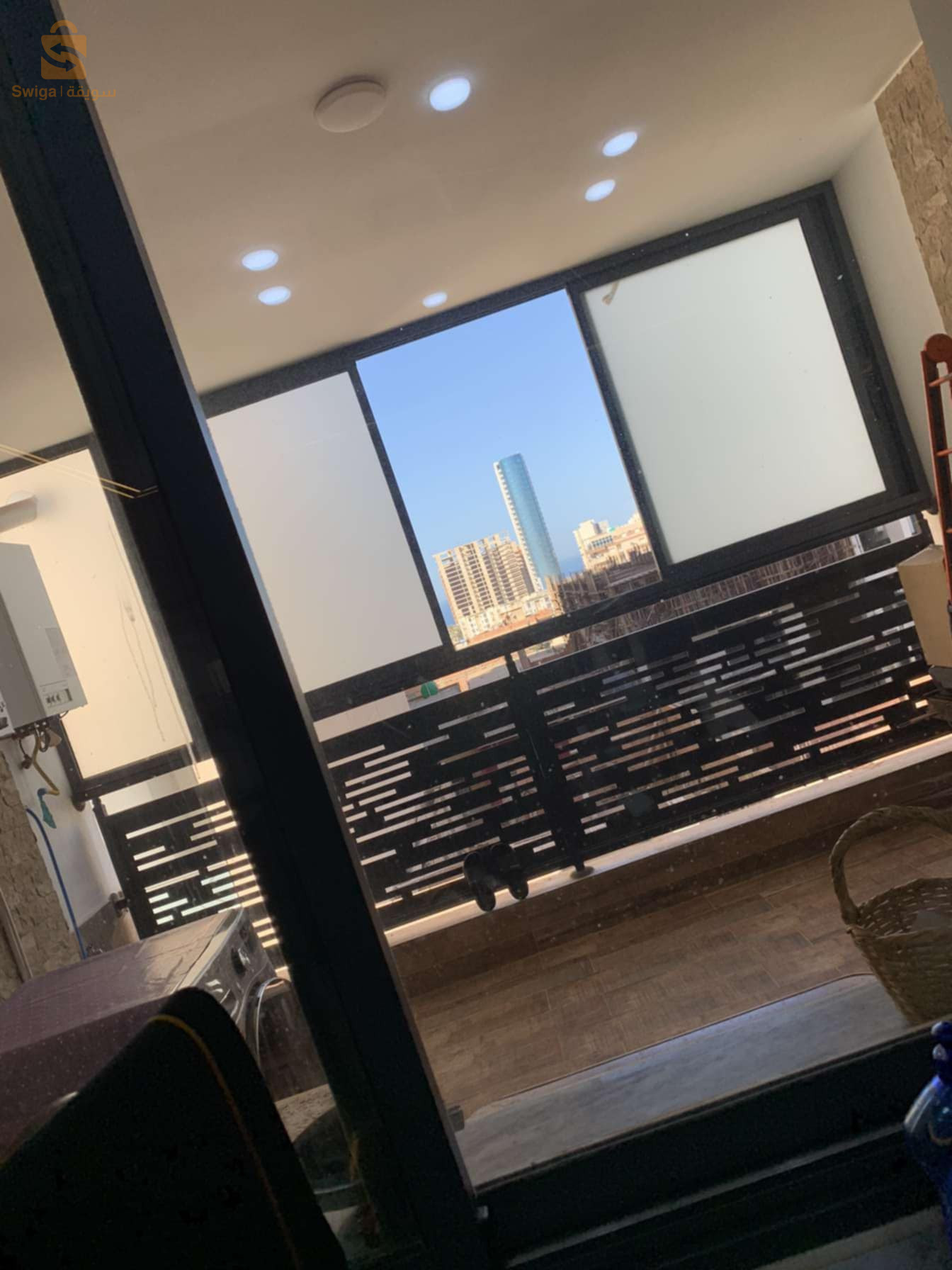 appartement bien équipé avec une très belle vue