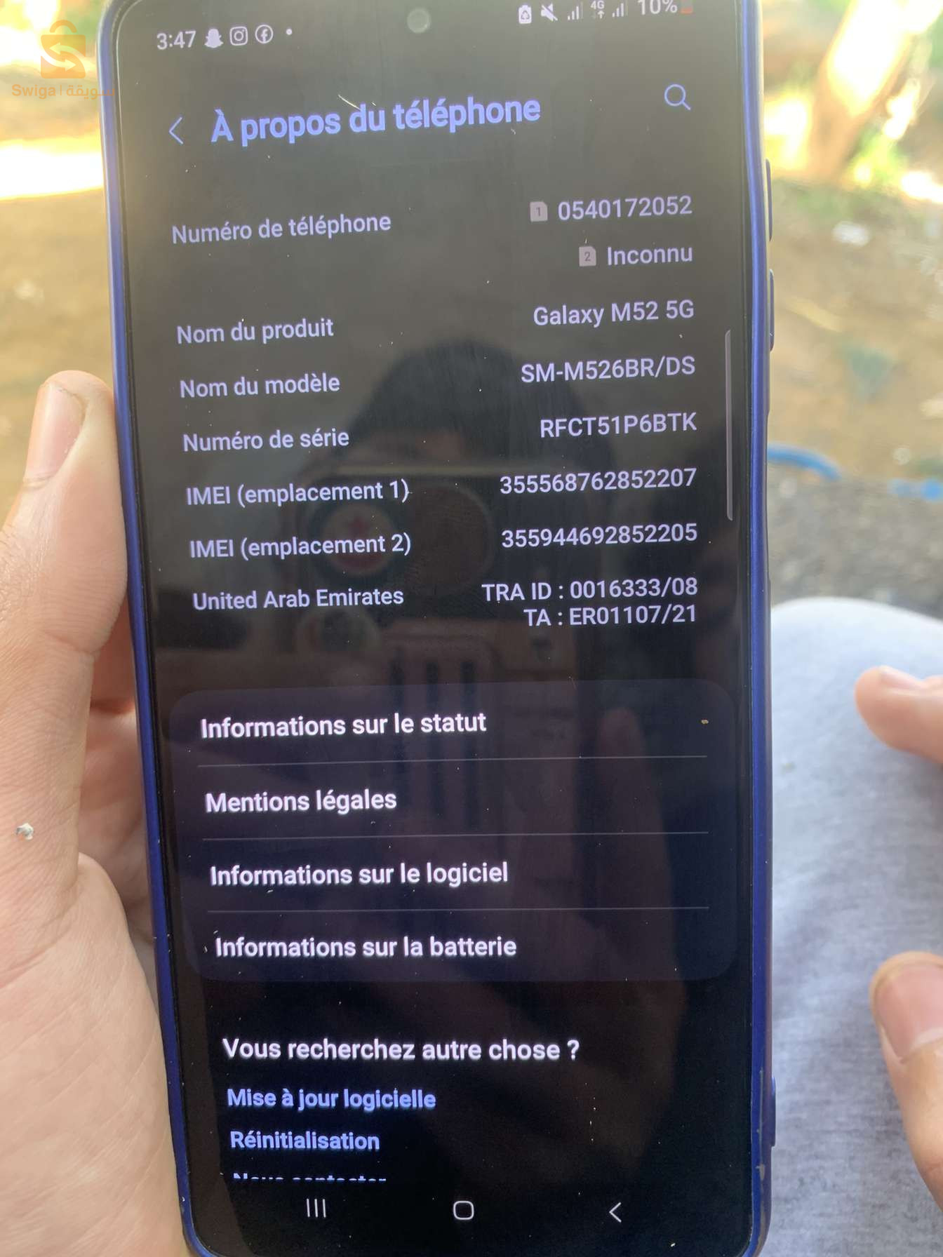 samsung galaxy m52 5G