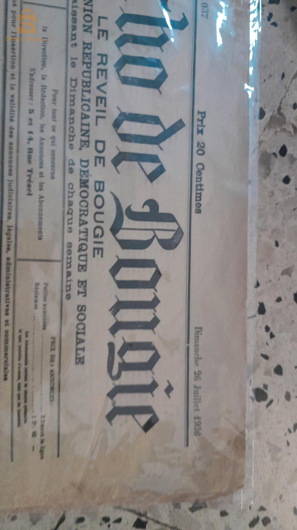 journaux echo de bougi3 de 1930 auv1937  29 titres 5000 le 1