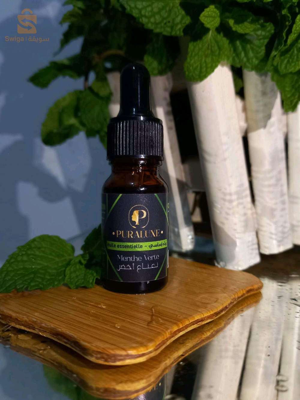 huile essentielle de la menthe 
زيت أساسي النعناع