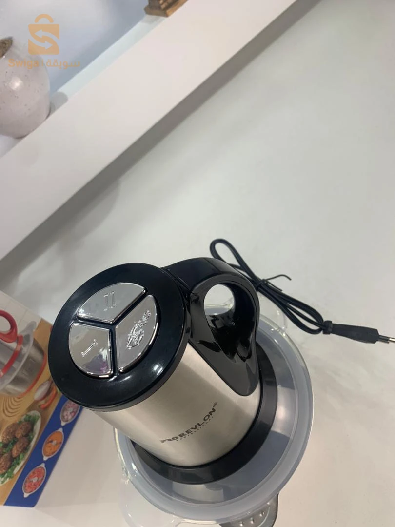 Hachoir à Viande Multifonction en Acier Inoxydable 300W/2L – مفرمة لحم متعددة الوظائف من الفولاذ المقاوم للصدأ