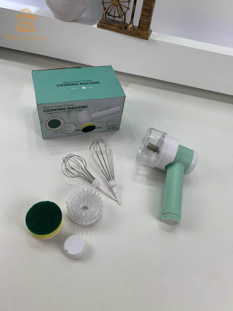 Hachoir Électrique Sans Fil 6-en-1 – مفرمة كهربائية لاسلكية متعددة الوظائف