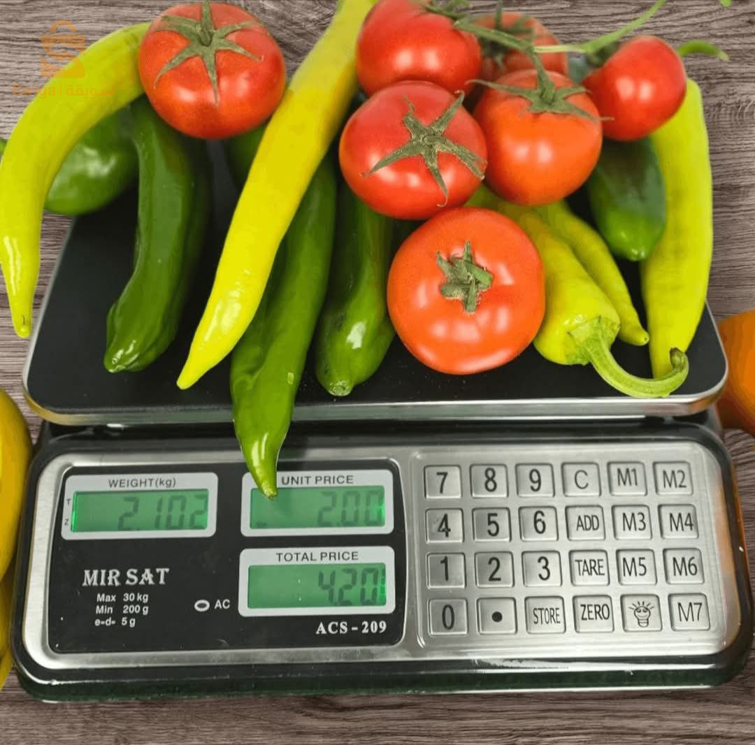 بيع ميزان الكتروني يعمل بالبطارية فقط و معتمد من طرف الديوان الوطني للقياسات القانونية