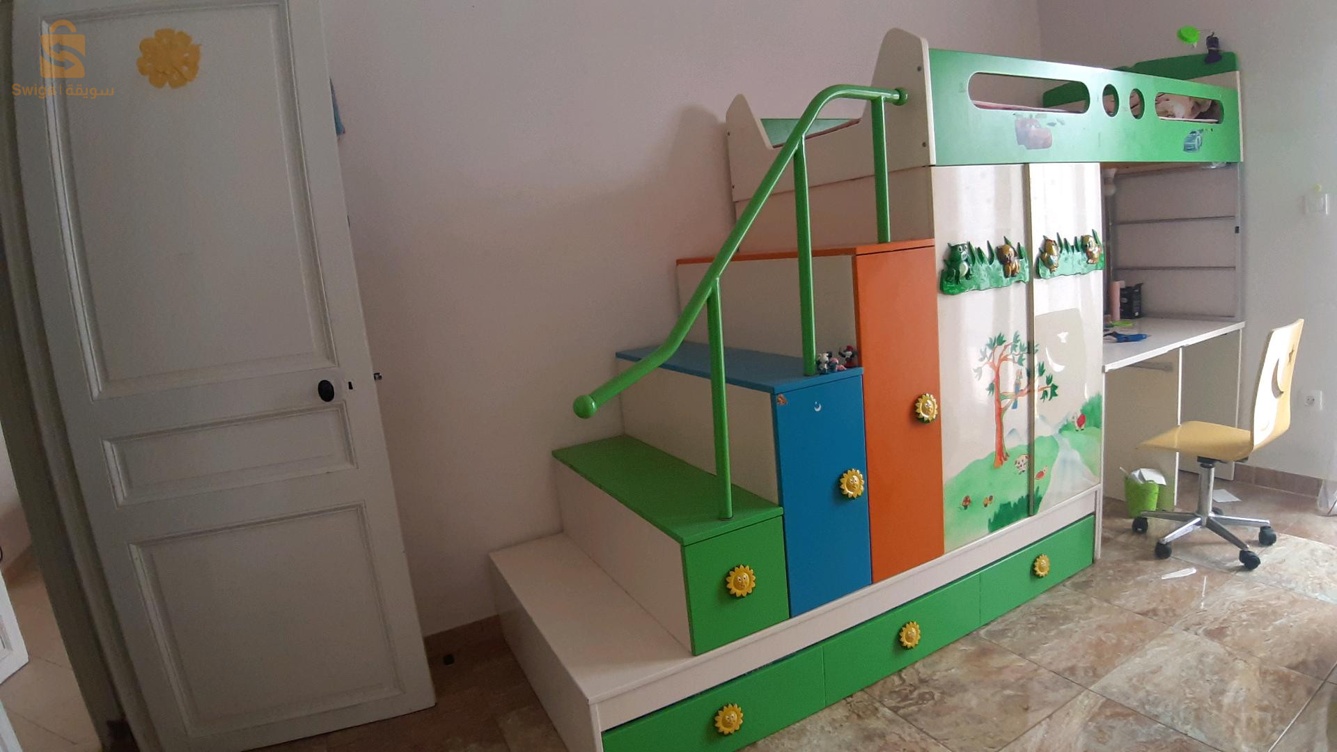 Chambre d'enfant 3 en 1.
(actuellement démontée)