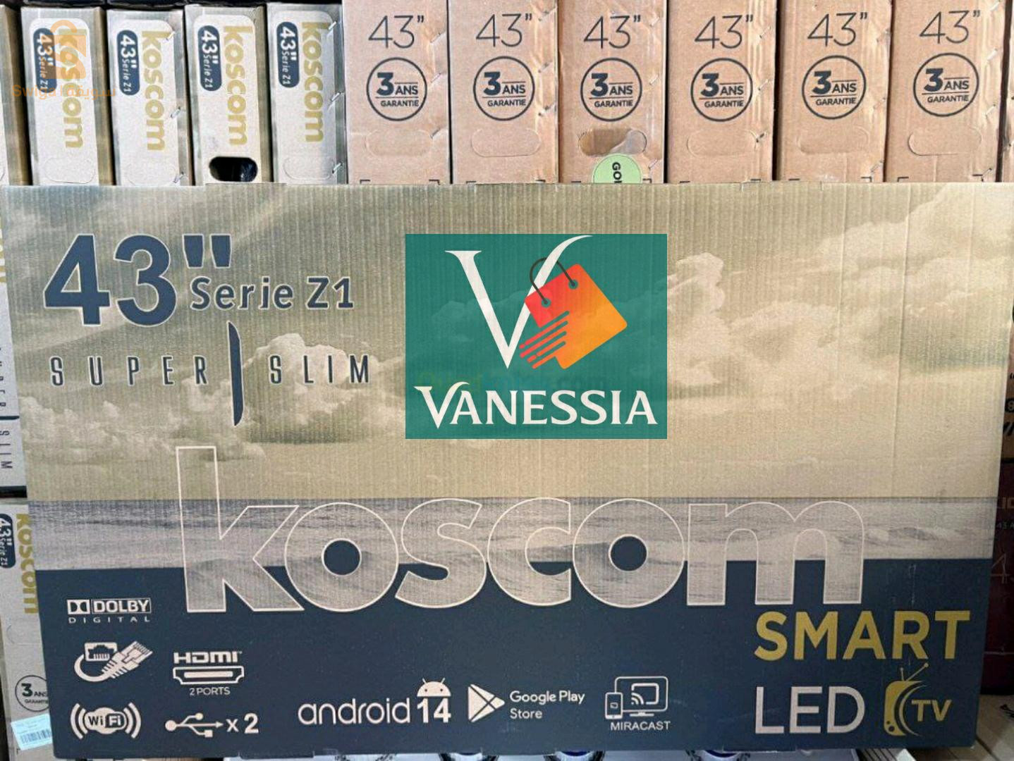 Télévision 43p Smart marque koscom
✅ Garantie 3 ans
✅ Smart TV
✅ Android 14
✅ YouTube Netflix application
✅ Frameless
✅2 USB
✅3 port HDMI
✅Made in Corée