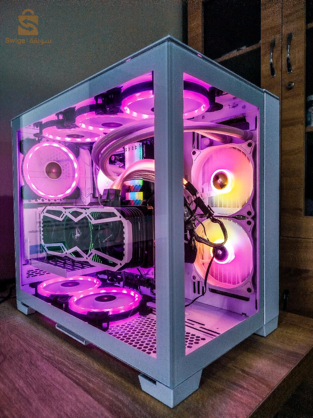 PC Gaming Ultime AMD Ryzen 9 5900X / RTX 3090 24Go / 32Go RAM RGB / Custom Lian Li Snow Edition 🌟