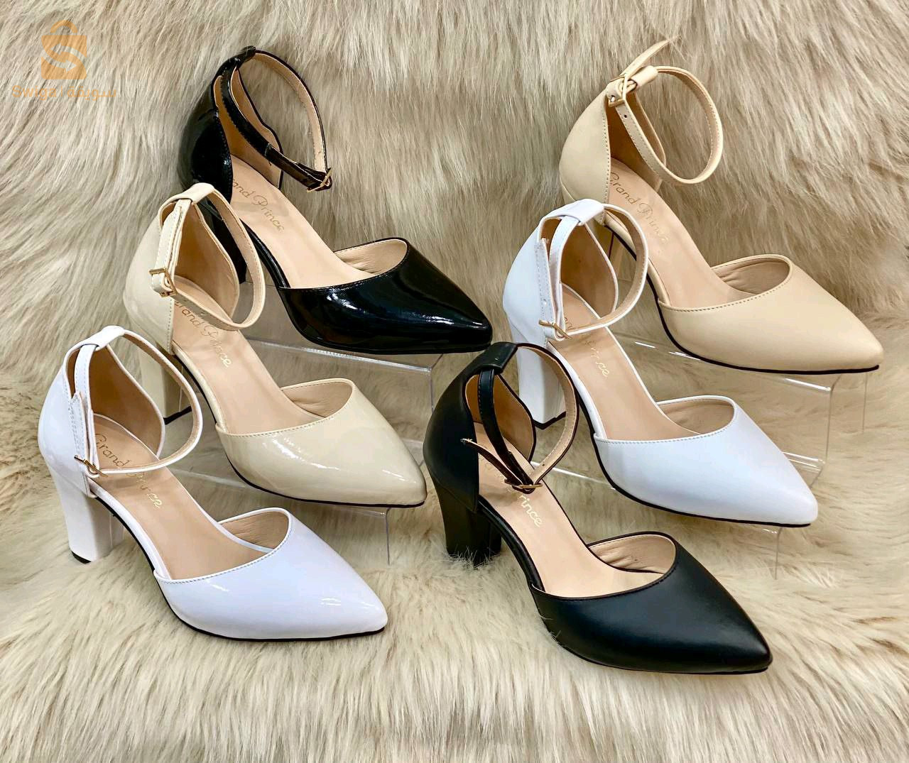 talon compensé femme