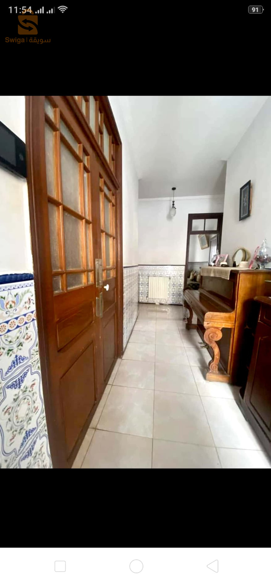 villa refaite a bouffe recement dans un quartier résidentiel que des villas sécurisé non loin de la residence du wali façade sur la route