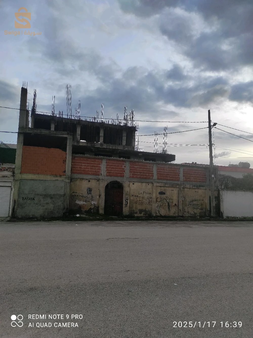 bourdjekiffan dargana vend une carcasse sup 600m R+4