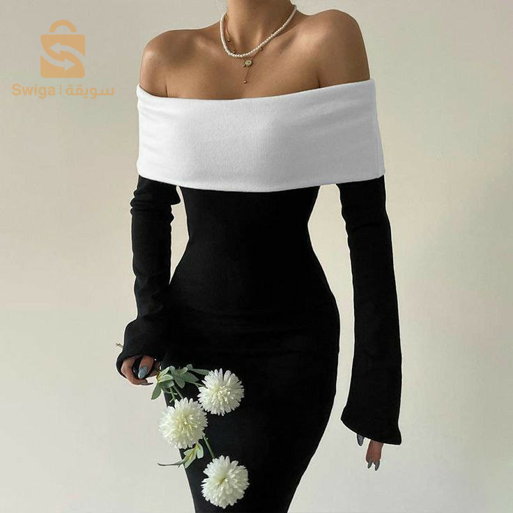 off shoulder dress