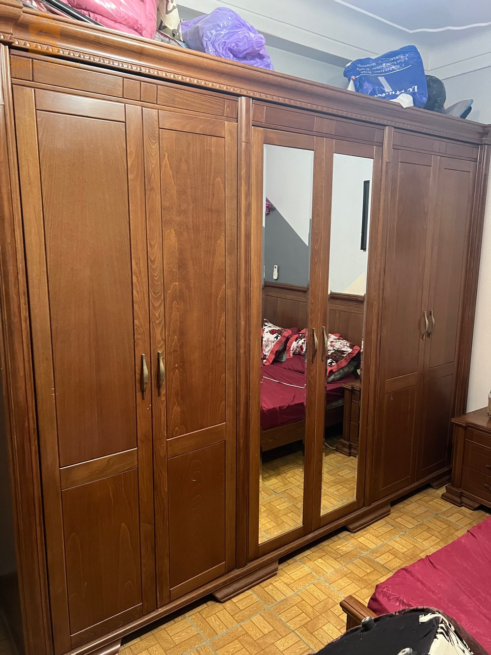 Chambre à coucher hetre
