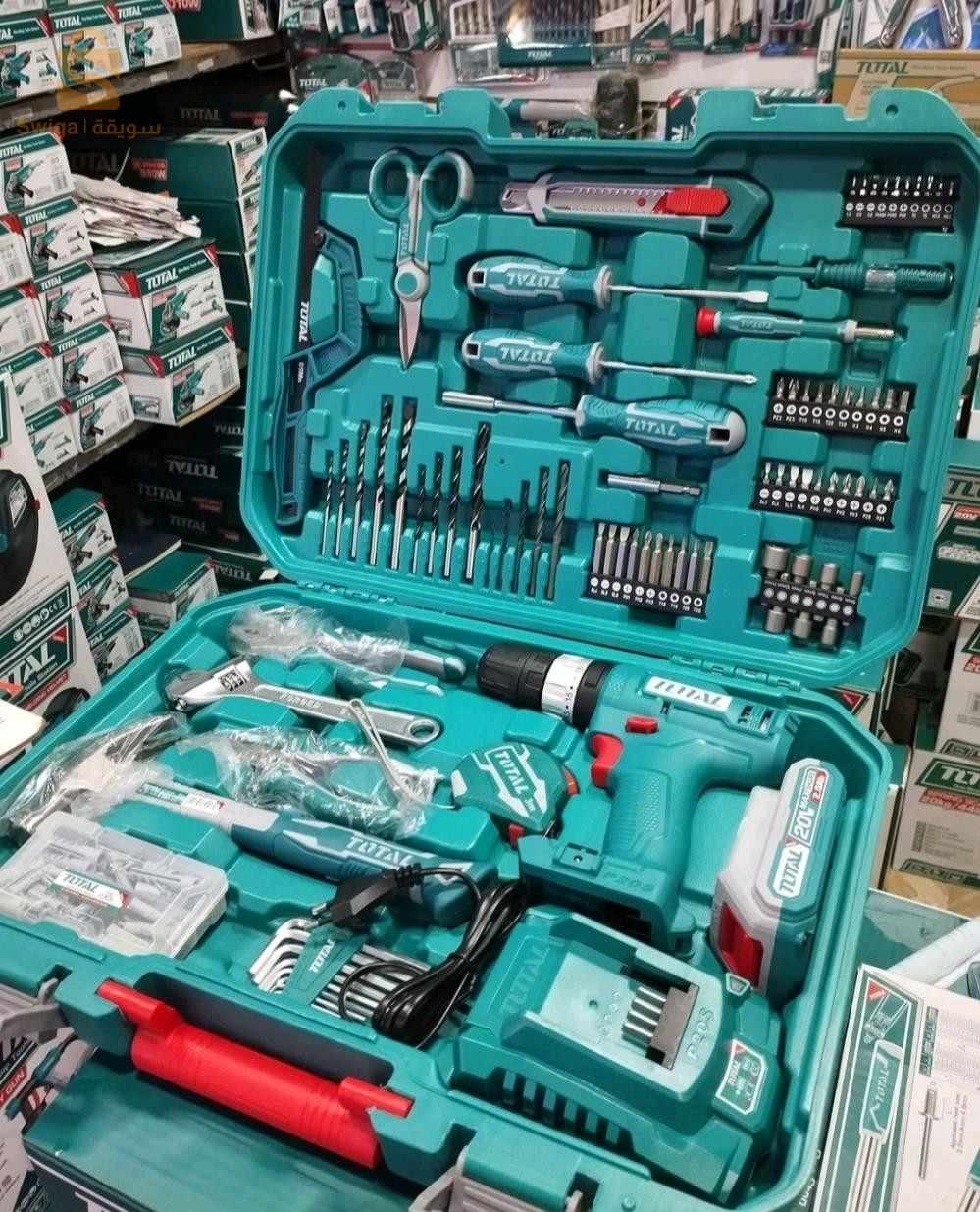 KIT OUTILS TOTAL VISS  165PCS THKTHP11652