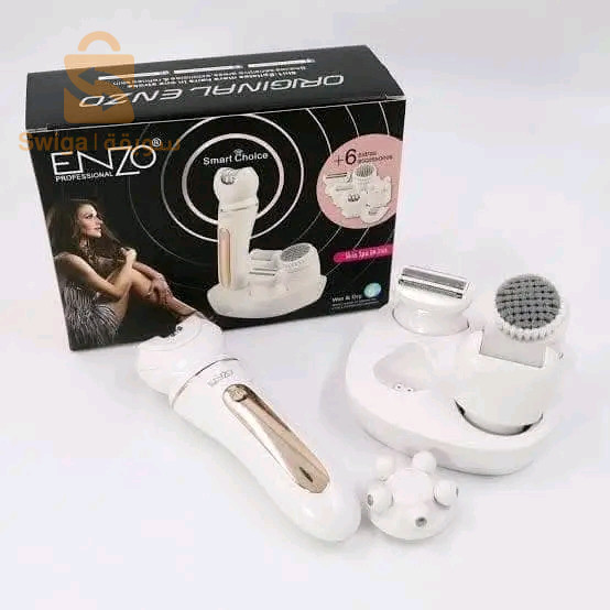 ماكينة إزالة الشعر إنزو بروفيشنال + 6 إضافات ENZO PROFESSIONAL Epilateur +6 Extra En3165