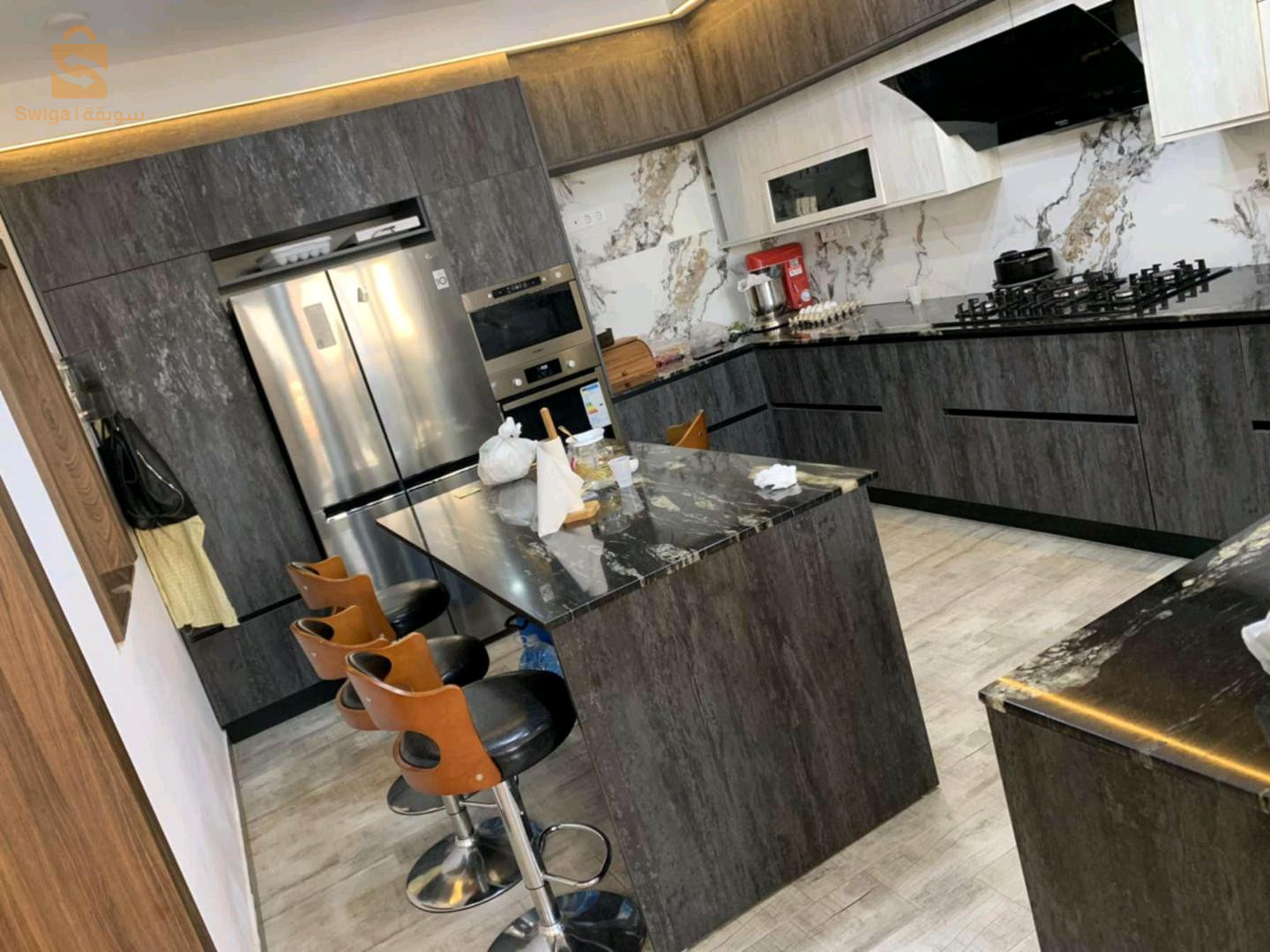 appartement bien équipé avec une très belle vue