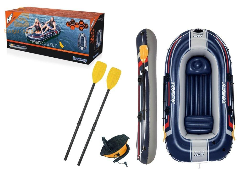 Bestway gonflable Hydro-Force Treck X 2 pour 2 personnes 255 x 127 x 36 cm 61068