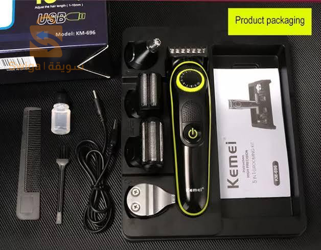 Tondeuse kemei 5in1