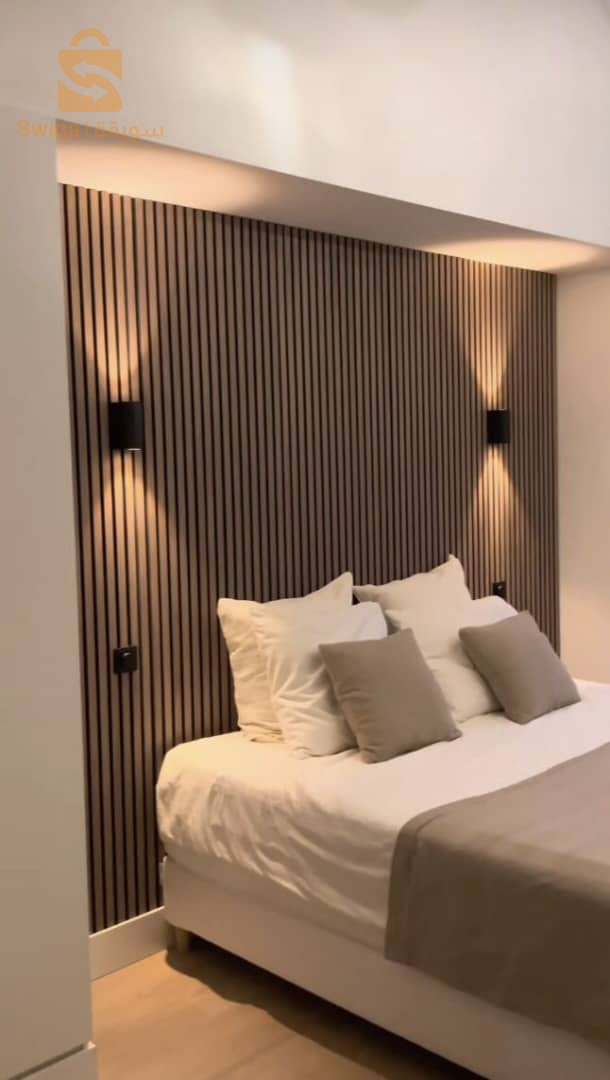 panneaux claustra décoration acoustique flexible en bois mdf