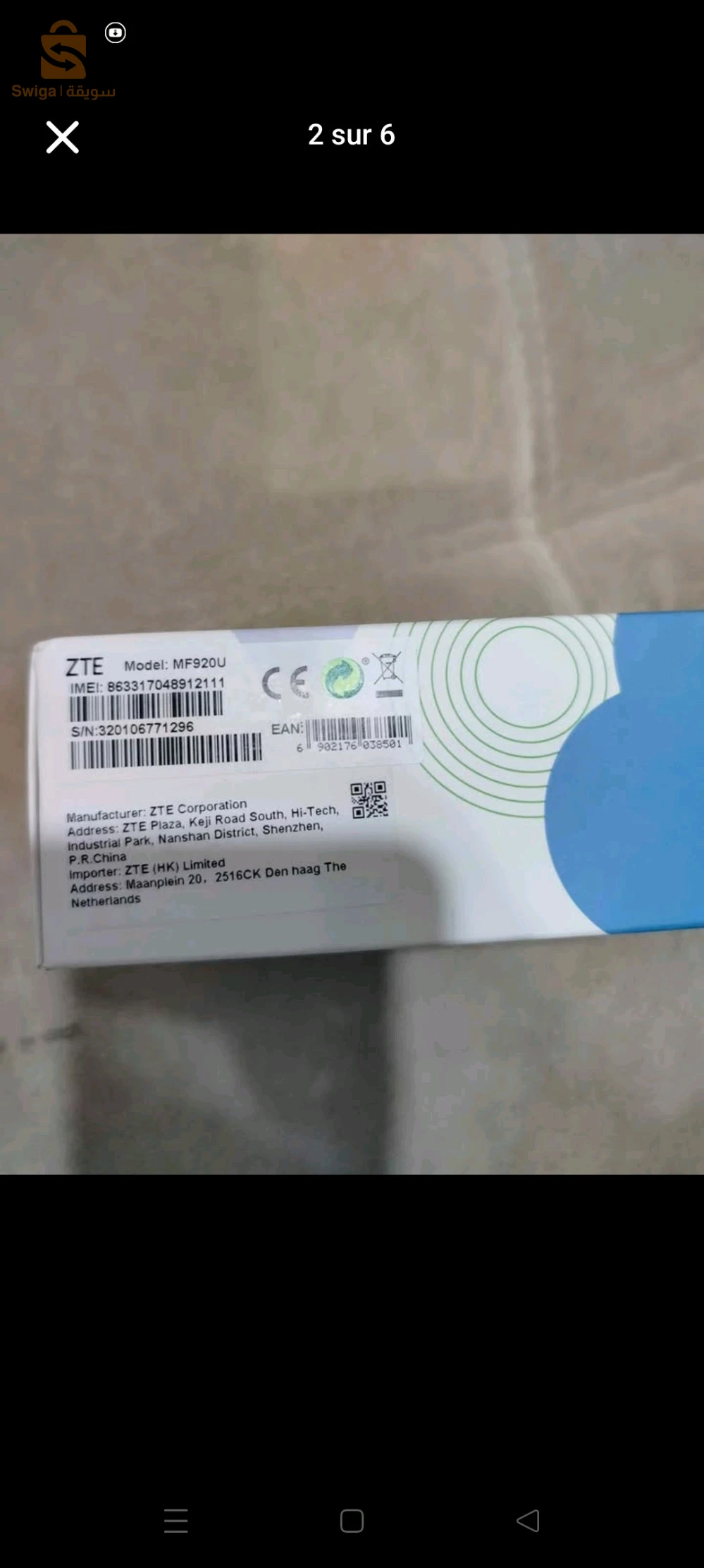 ZTE M 920 U
Téléchargements haute vitesse cat4 LTE
Temps de travail jusqu'à 8 heures
Connectez jusqu