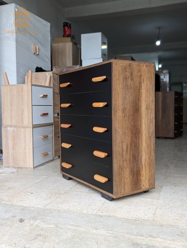 commode de chambre 5 tiroirs