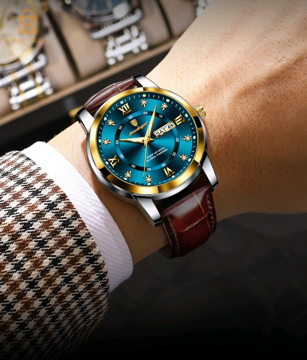 ساعة رجالية peodagar