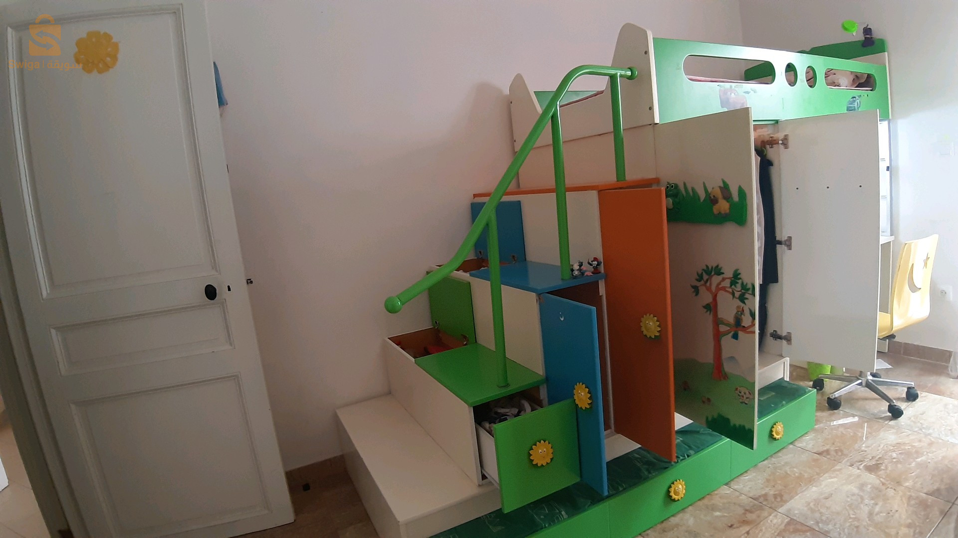 Chambre d'enfant 3 en 1.
(actuellement démontée)