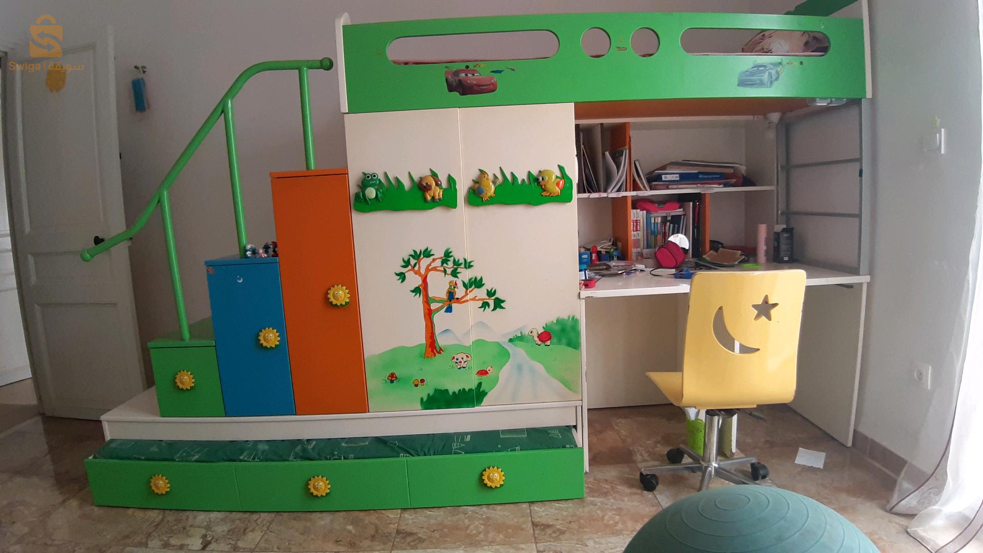 Chambre d'enfant 3 en 1.
(actuellement démontée)