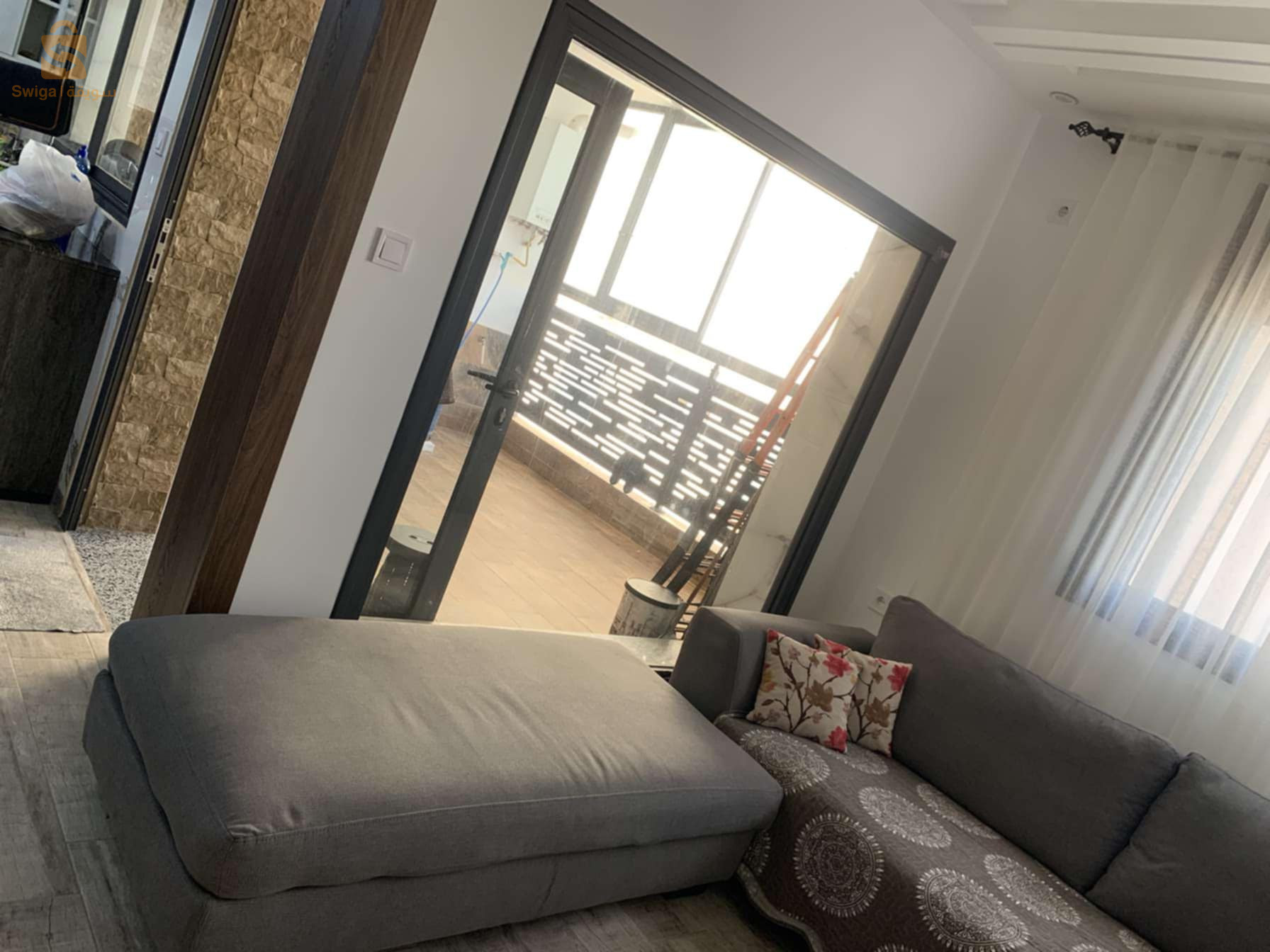 appartement bien équipé avec une très belle vue