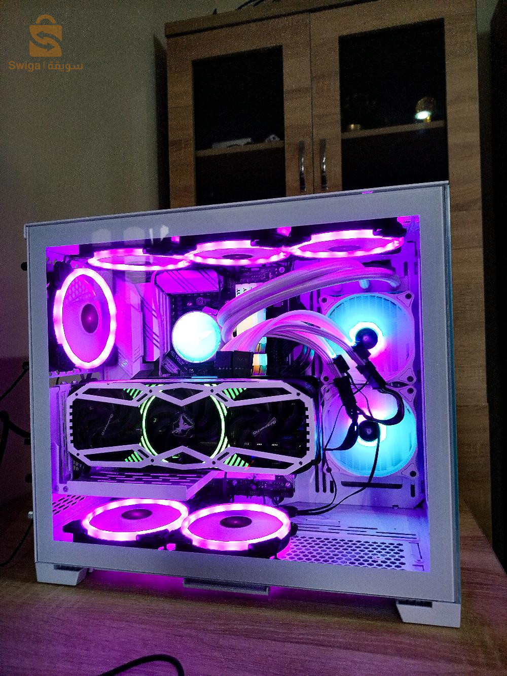 PC Gaming Ultime AMD Ryzen 9 5900X / RTX 3090 24Go / 32Go RAM RGB / Custom Lian Li Snow Edition 🌟