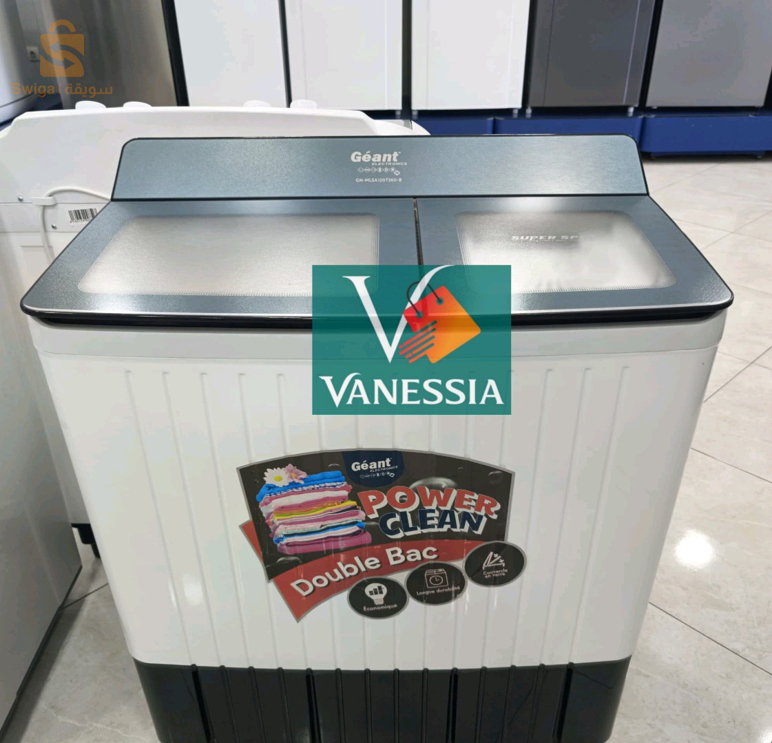 Machine à laver semi automatique marque géant 12kg