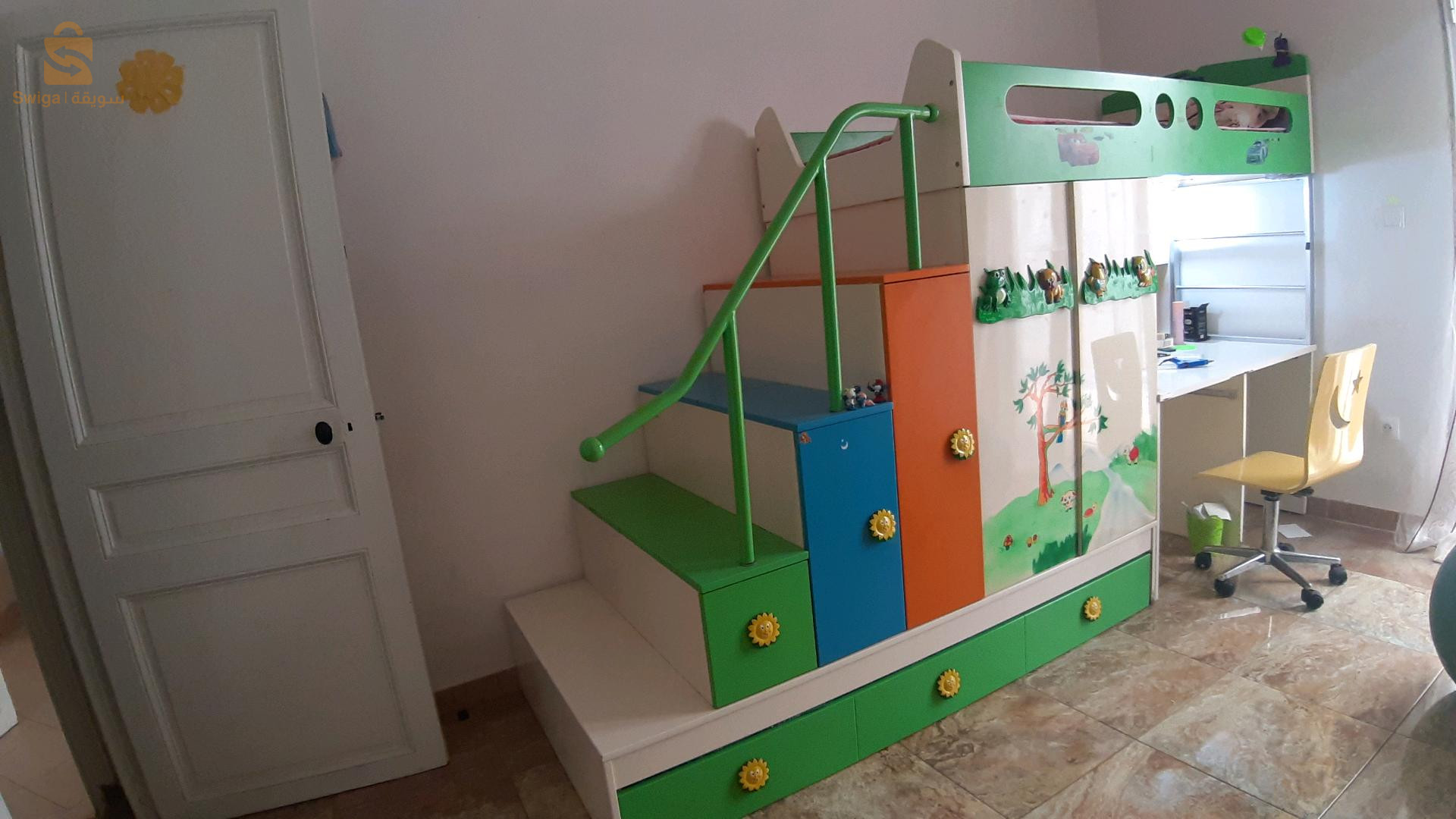 Chambre d'enfant 3 en 1.
(actuellement démontée)