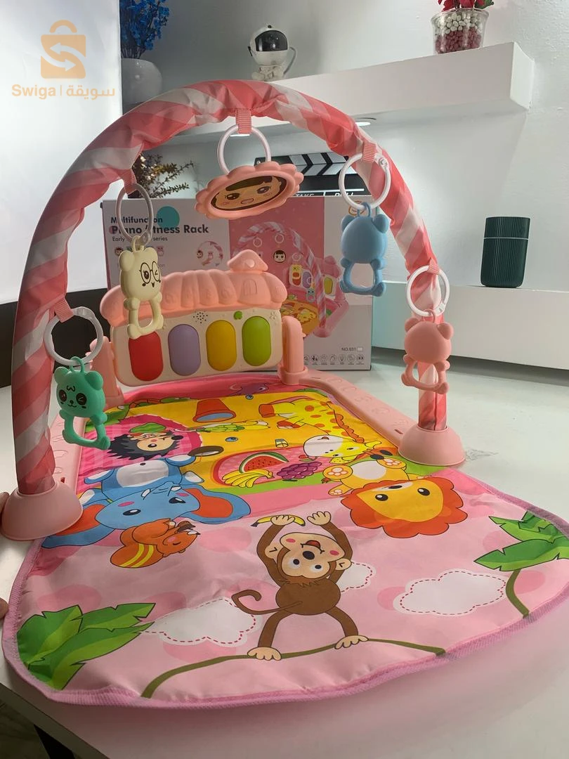 بساط ألعاب بيبي – خليه يكتشف العالم خطوة بخطوة وهو فرحان ومتهنّي!