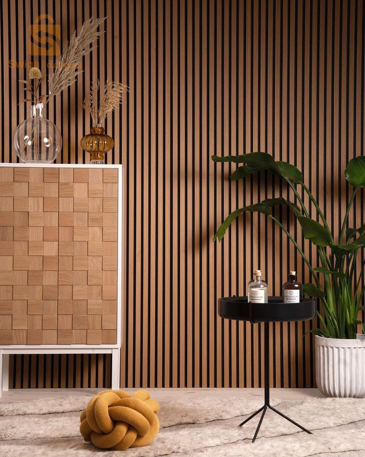 panneaux claustra décoration acoustique flexible en bois mdf