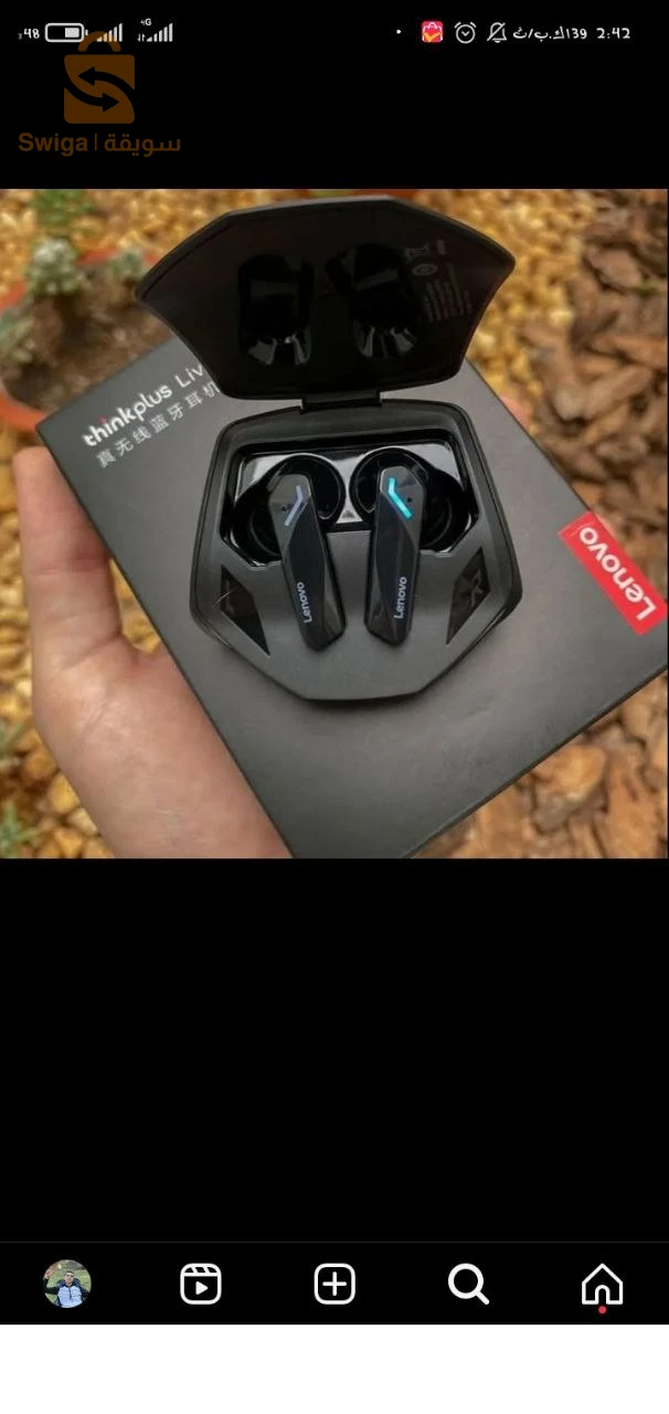 سماعات من نوع لينوفو gm 2 pro