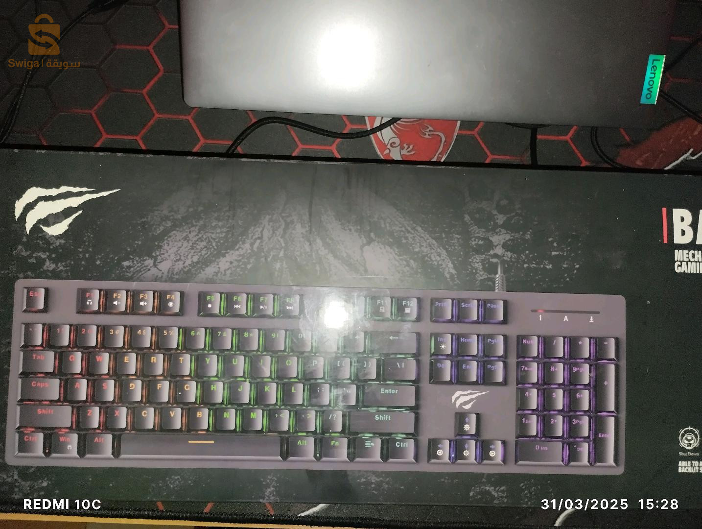clavier mécanique gaming 
RGB 🚥