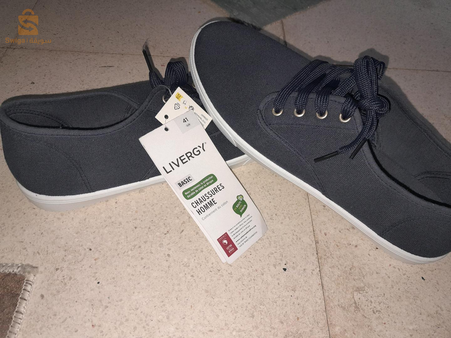 Basket babi Caba jdida Couleur bleu
Pointure 41