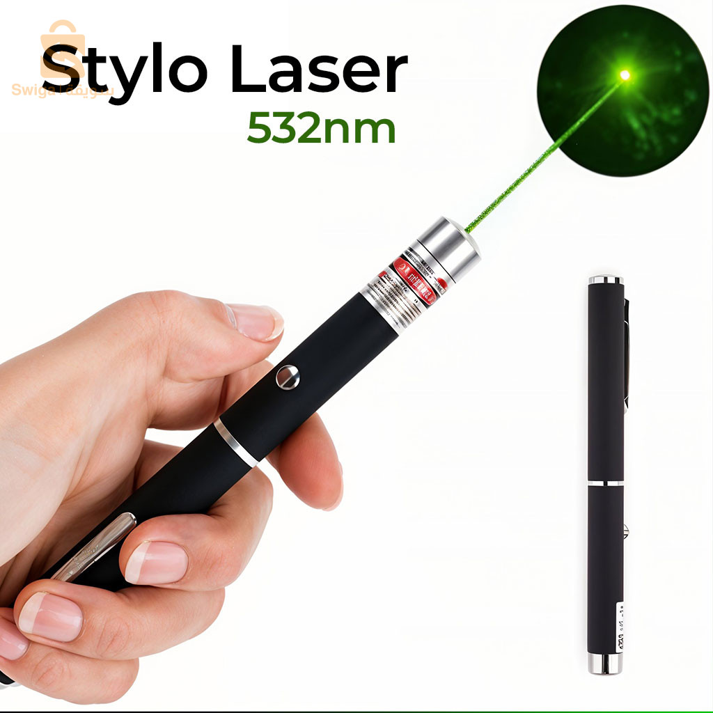 Stylo Laser Puissant 2000 Mètres – قلم ليزر قوي للمسافات الطويلة