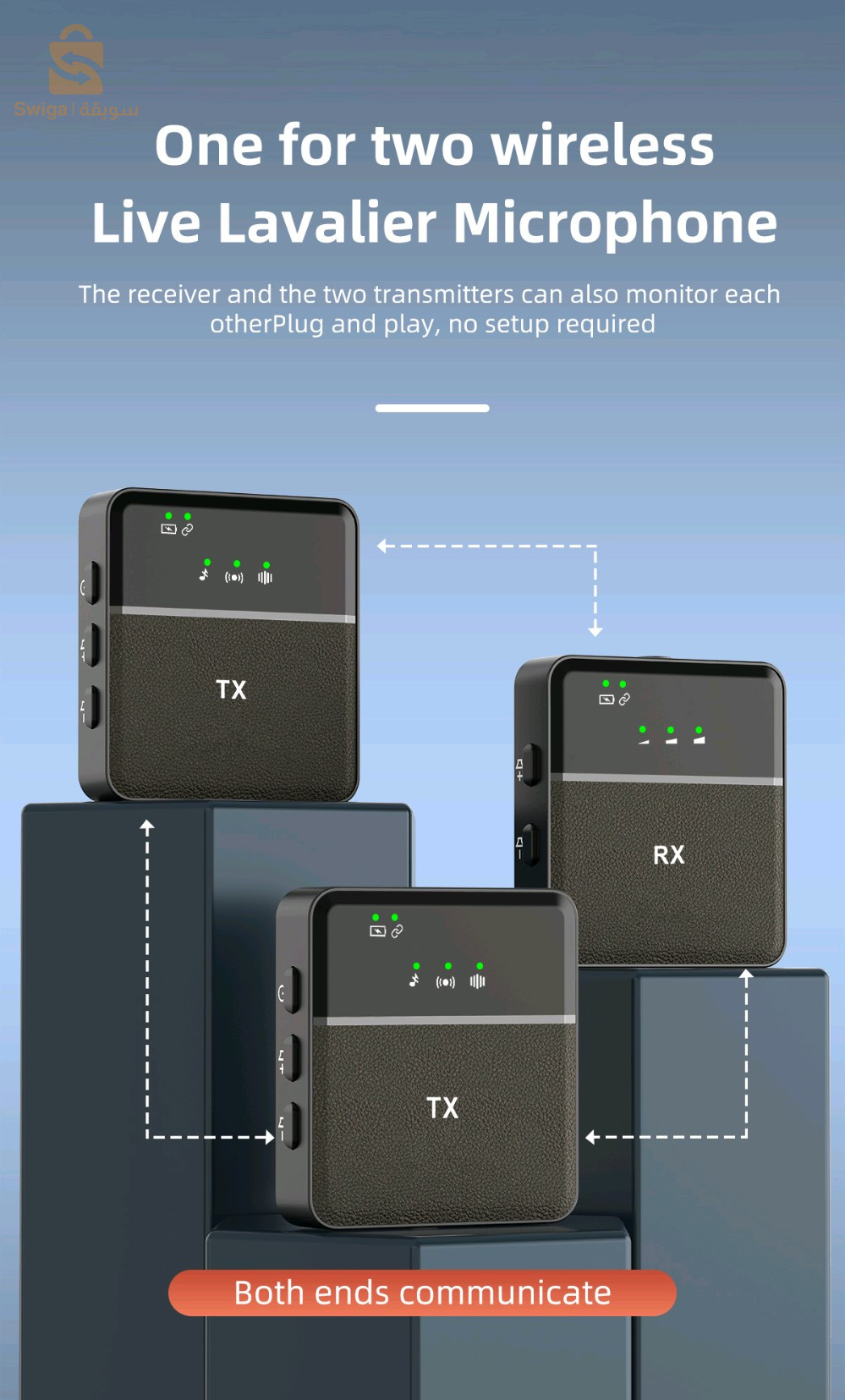 sx9 wireless microphone lavalier