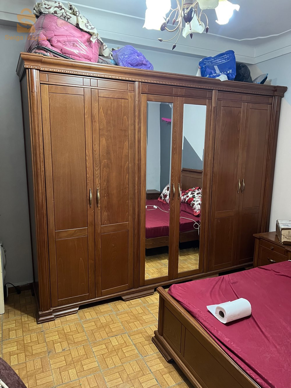 Chambre à coucher hetre