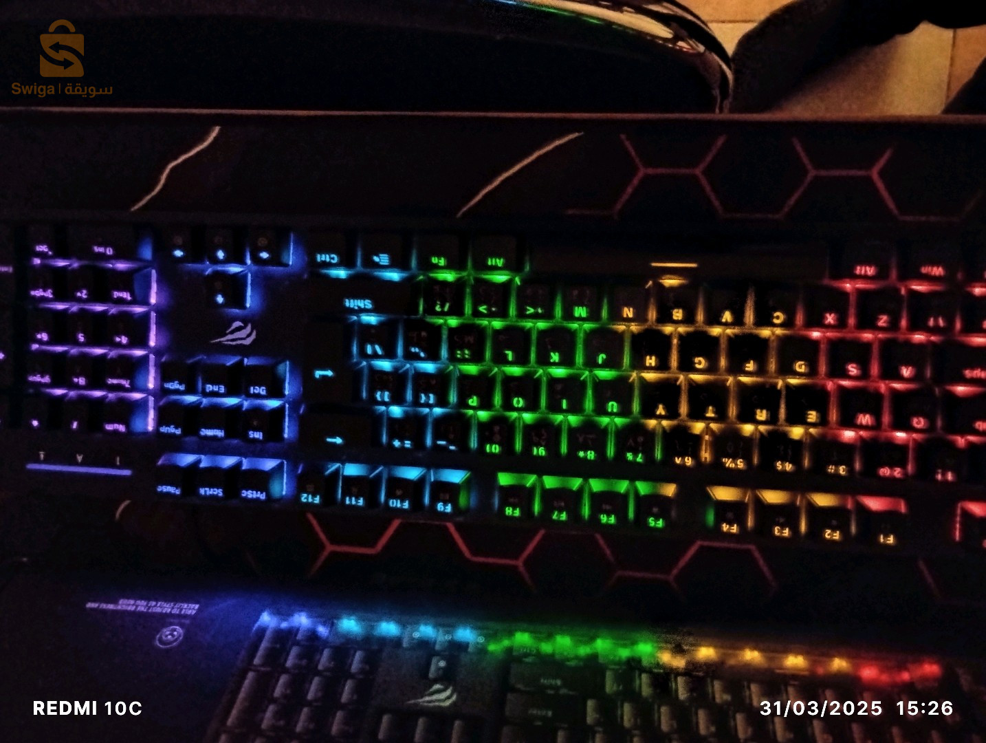 clavier mécanique gaming 
RGB 🚥