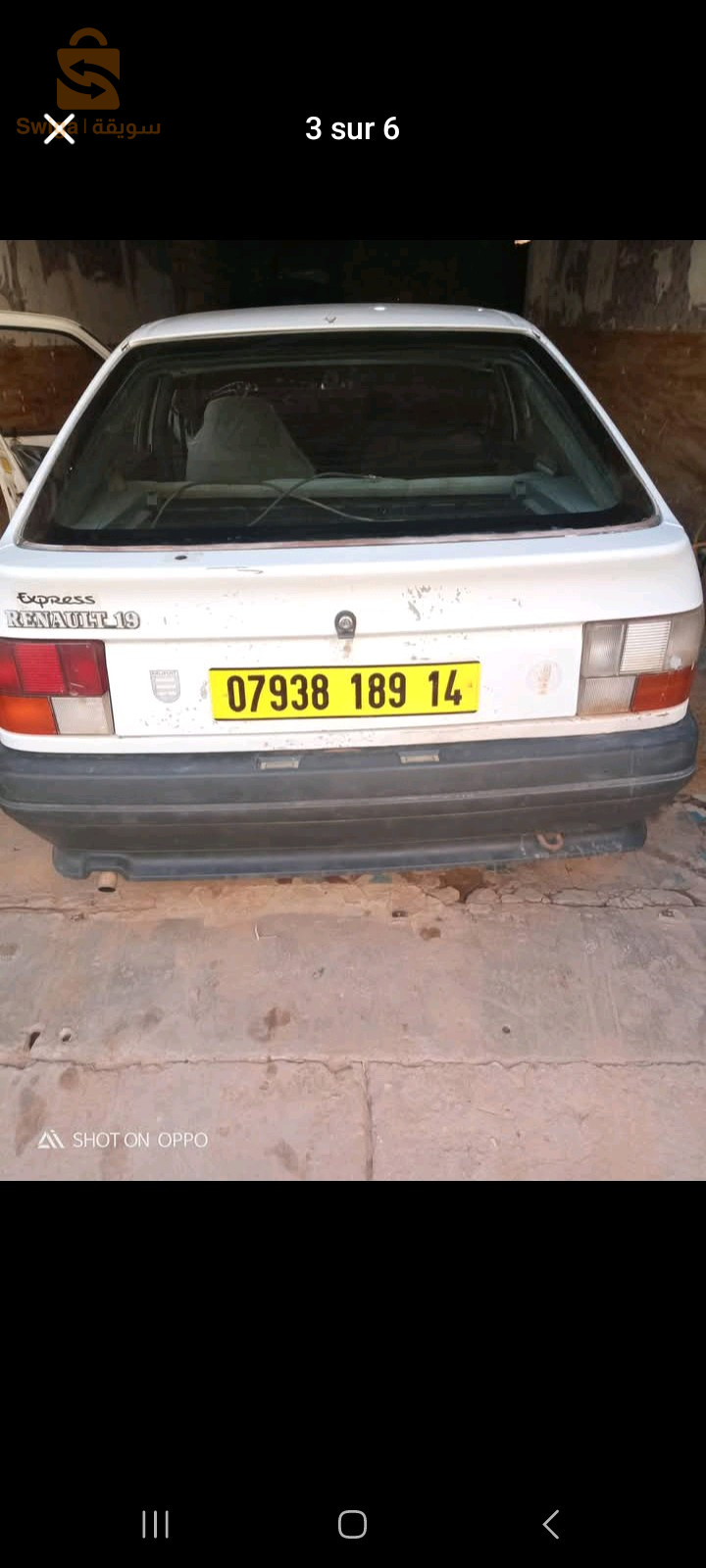 رينو R 19 1989 14 تيارت