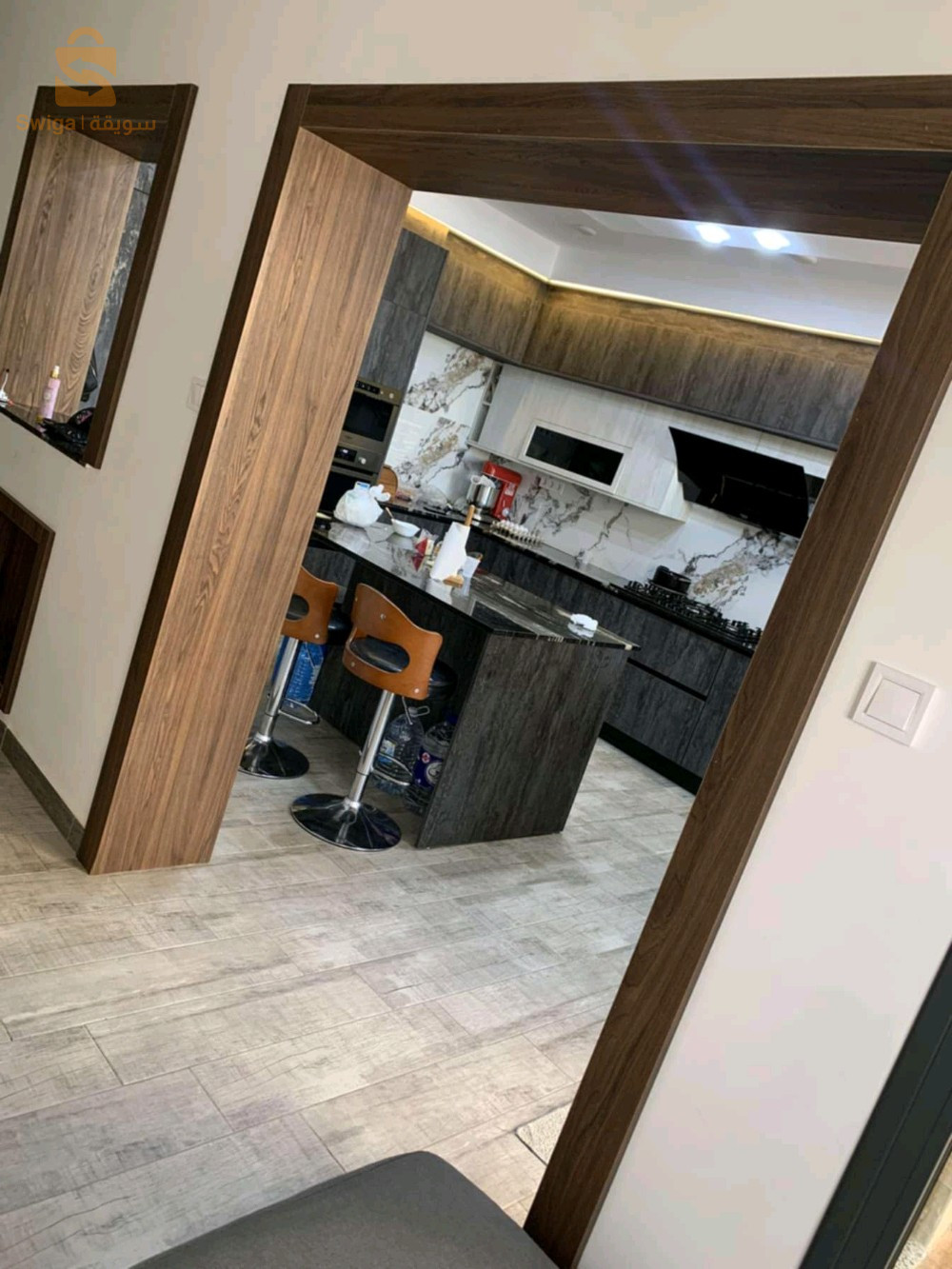 appartement bien équipé avec une très belle vue