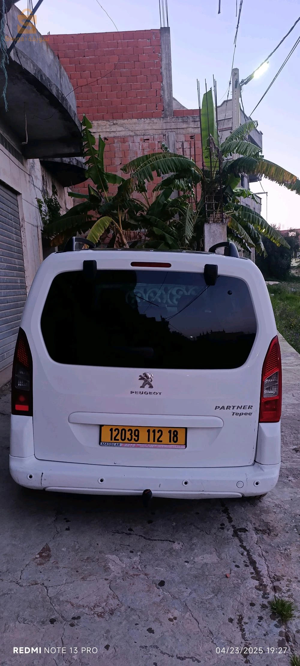 بيجو Partner Tepee 2012 18 جيجل