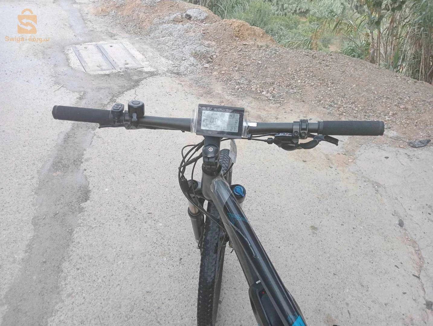 Vélo électrique VTT fabriqué en France avec moteur et batterie et chargeur