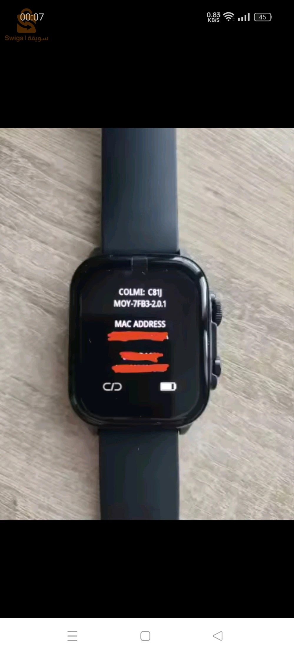 montre connectée AMOLED COLMI C81 original 💯💯
