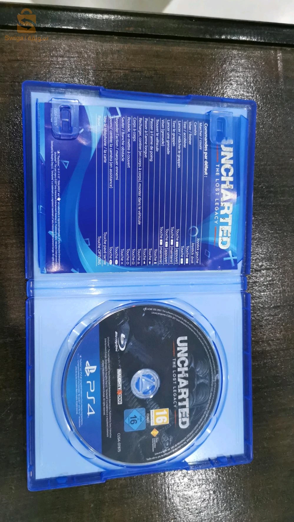 Cd ps4 the last of us remasted ' uncharted the lost legacy