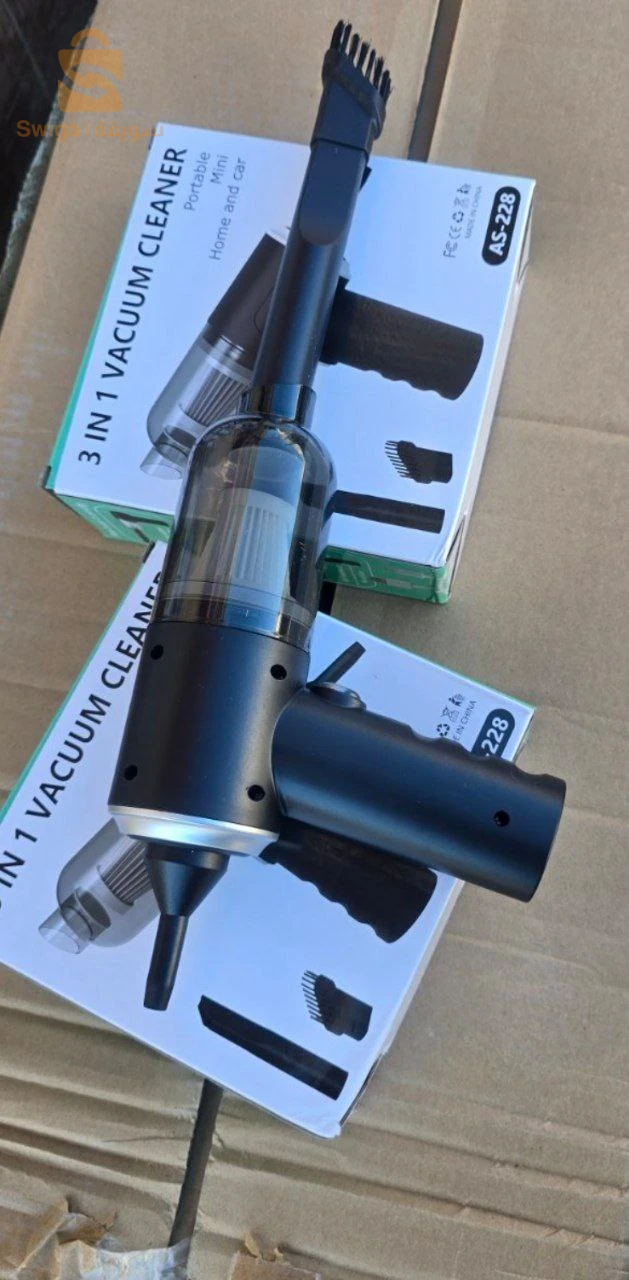 مكنسة كهربائية روشارجابل mini aspirateur souffleur
