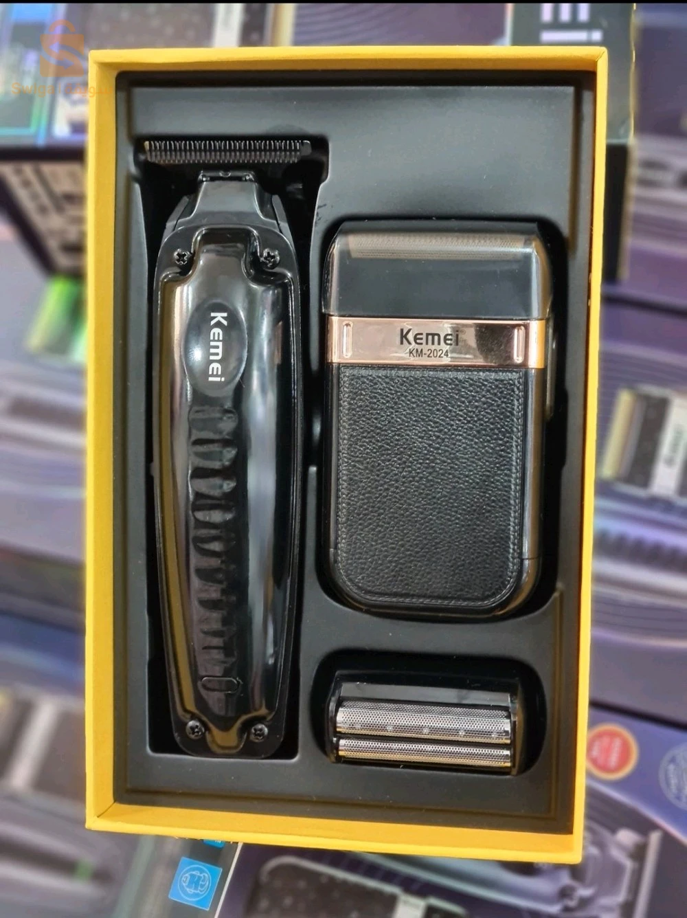 Kit Kemei Tendeuse + Rasoir KM 2079